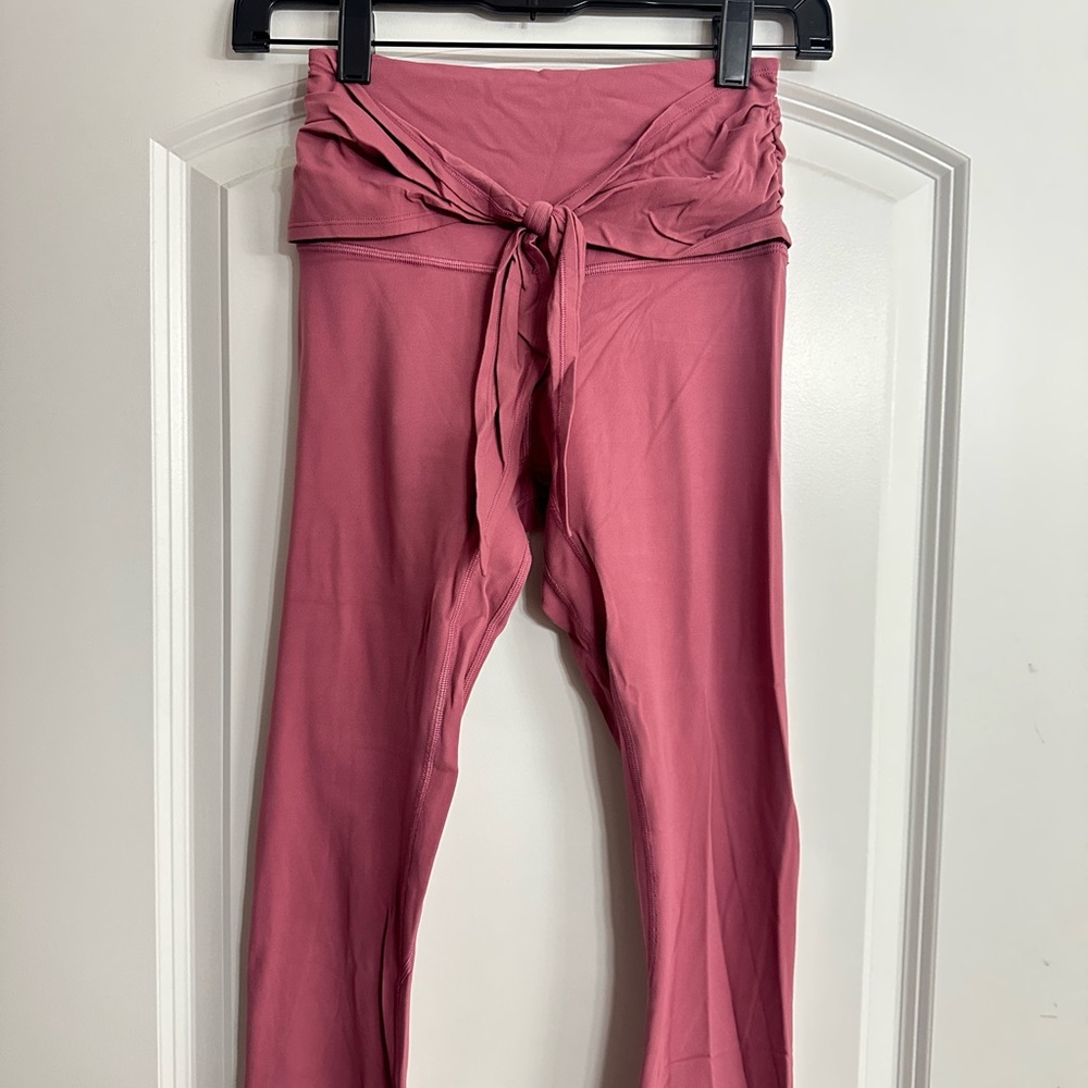 Lululemon Align Pink Tie-Waist Leggings